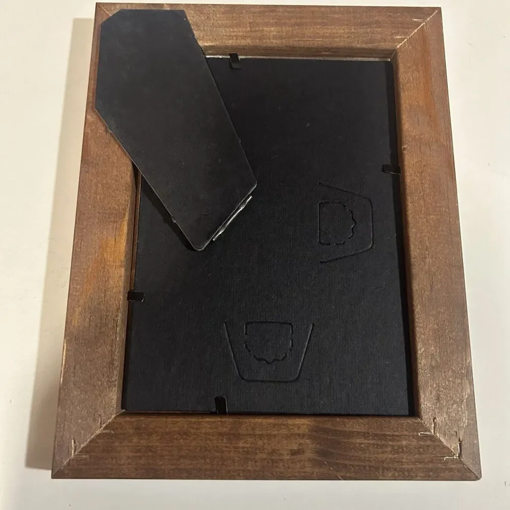 Lot of 2 Vintage Wood Picture Frames 5